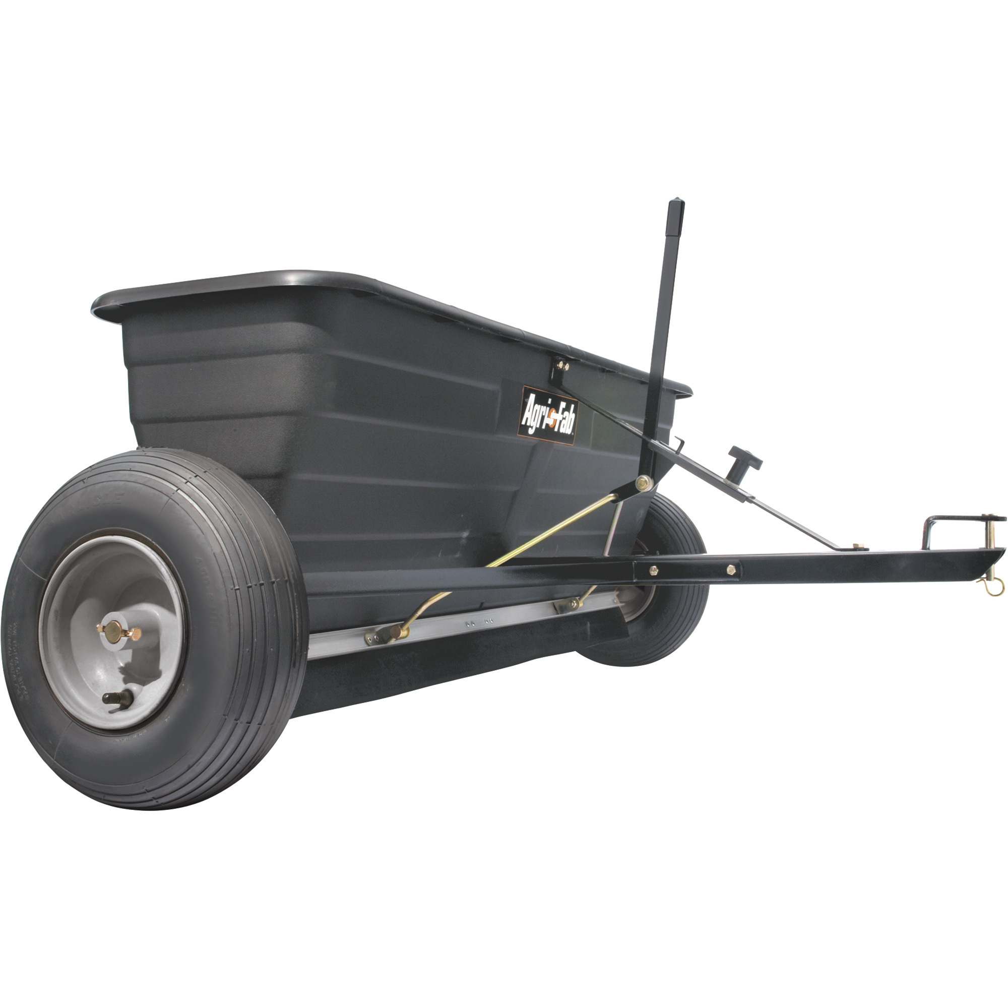 Agri-Fab Tow-Behind Ground Drive Drop Spreader, 175-Lb. Capacity, Model# 45-0288
